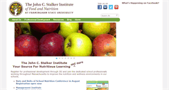 Desktop Screenshot of johnstalkerinstitute.org